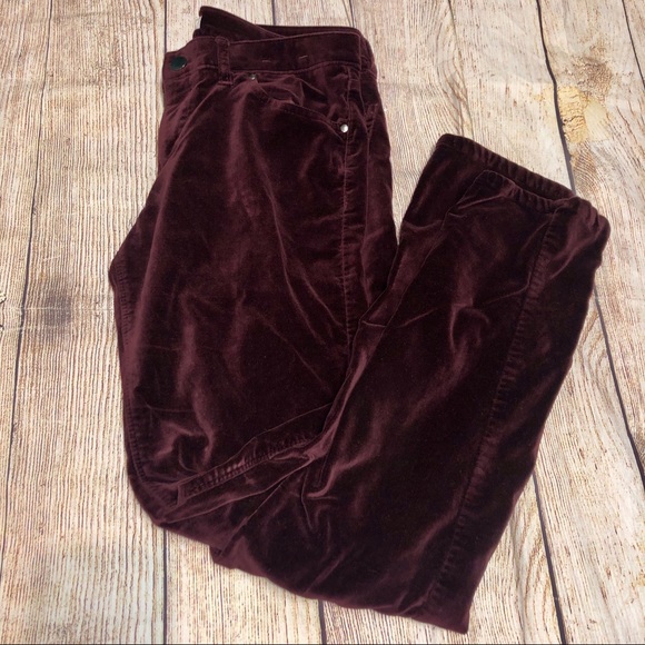 New York & Company Pants - New York & Company Velvet Skinny Pants